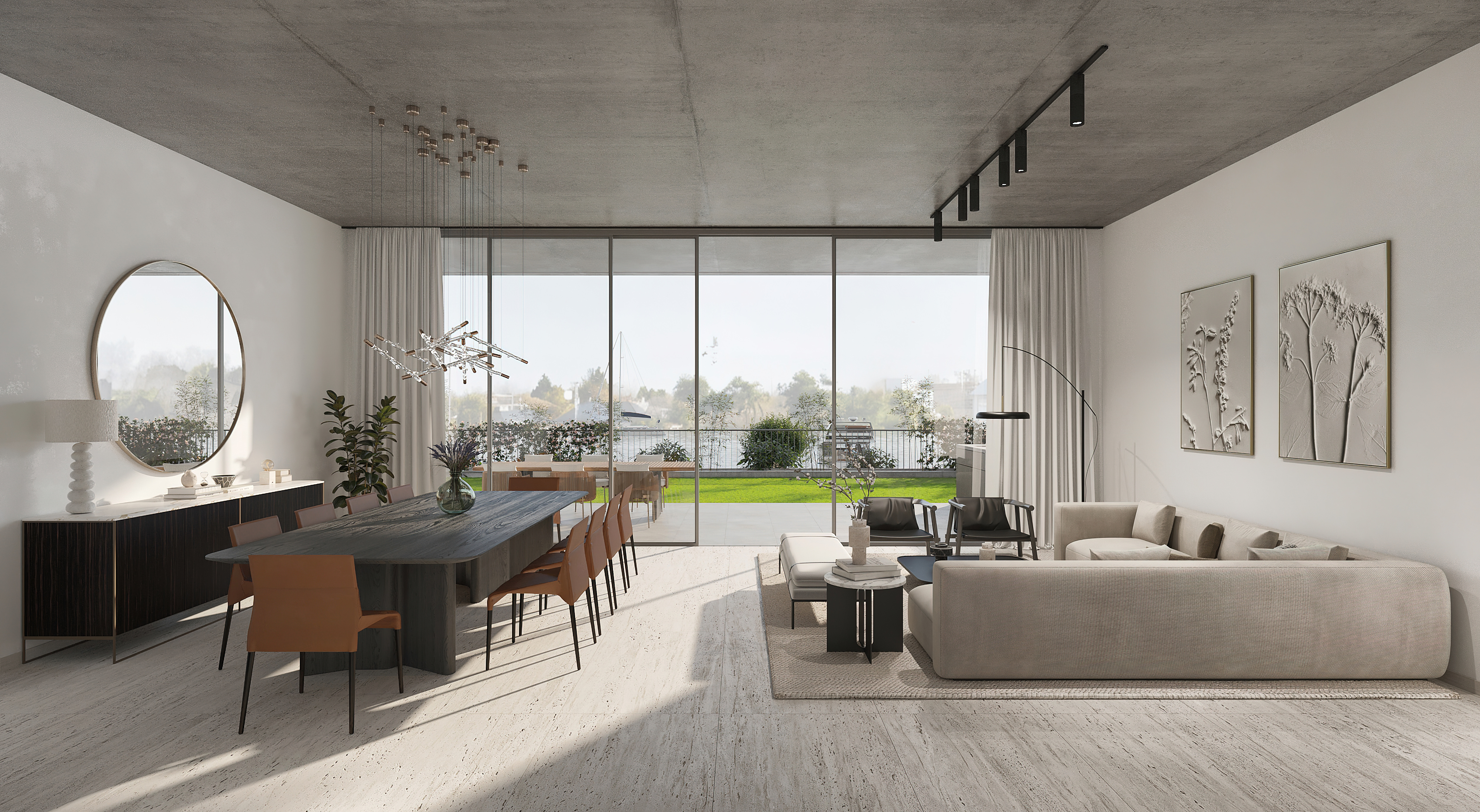 Piers Nordelta — interior planta baja